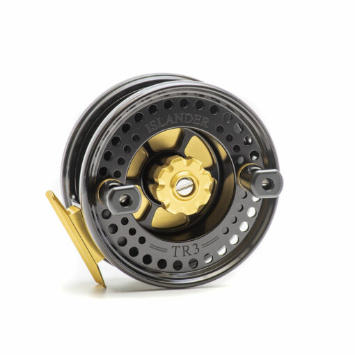 black and gold TR3 reel